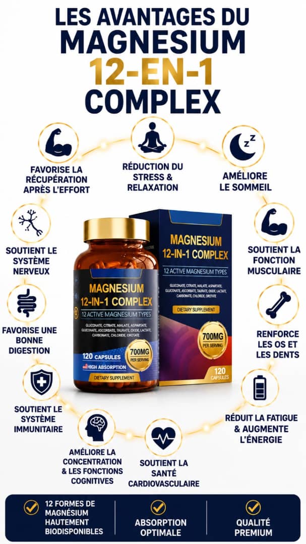 MAGNESIUM COMPLEXE 12 EN 1