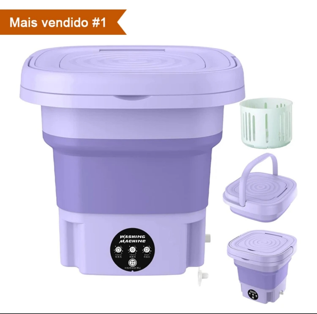 Mini machines à laver capacité 9 litres