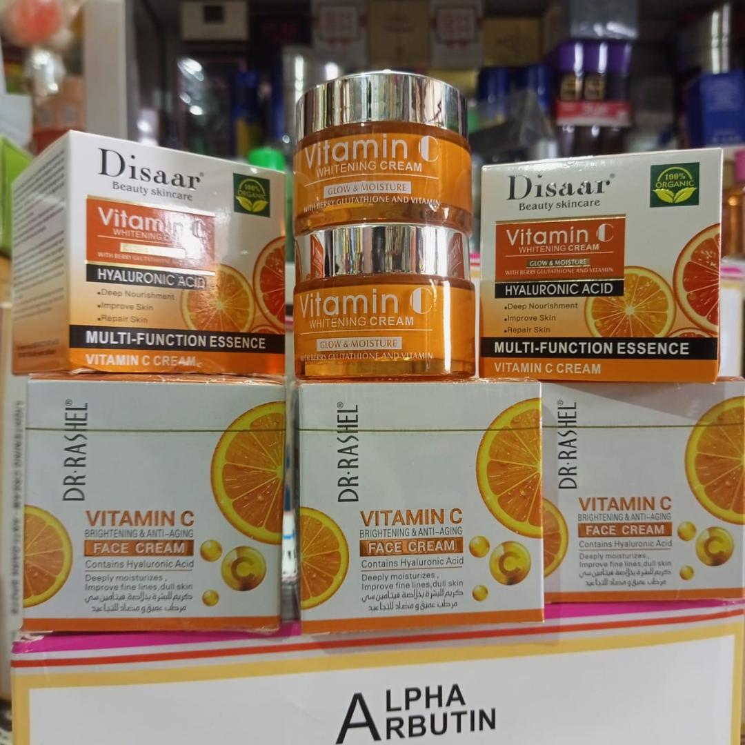 Crèmes visage éclaircissantes