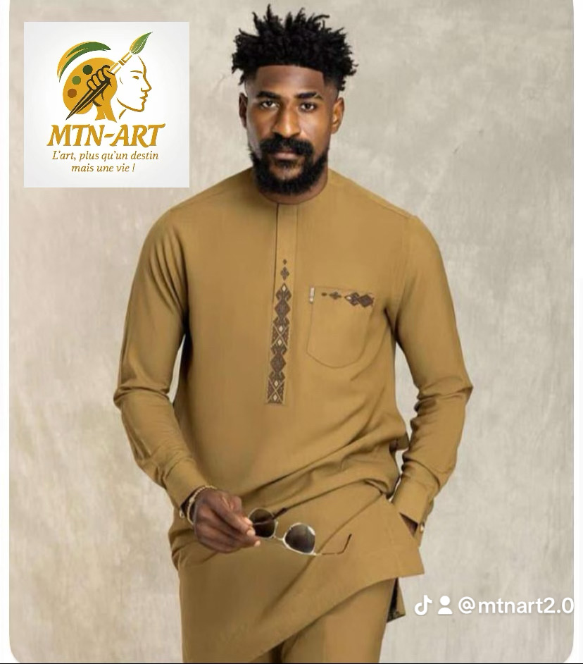 Tenue africaine homme élégante