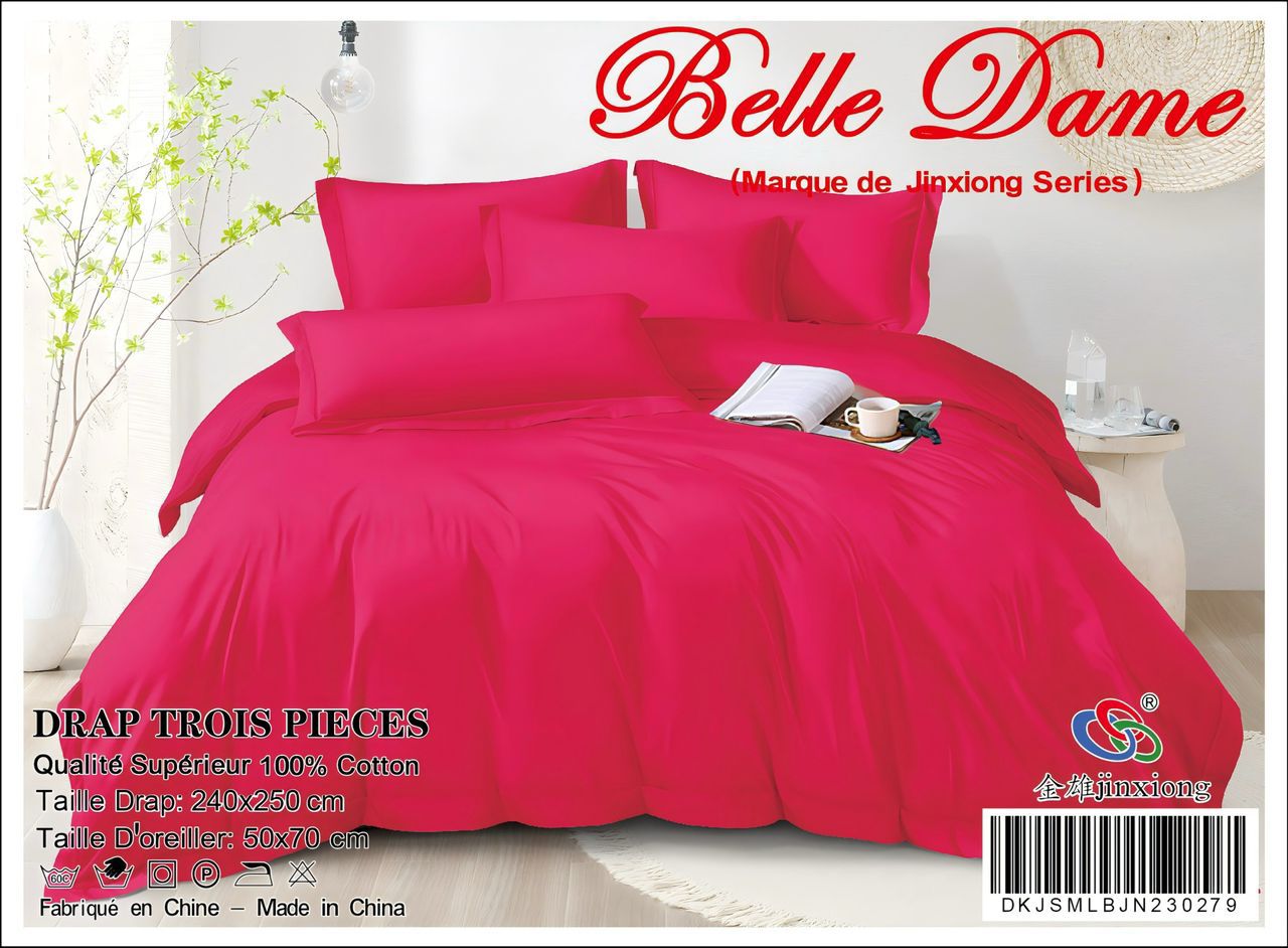 DRAPS DE LITS EN COTON