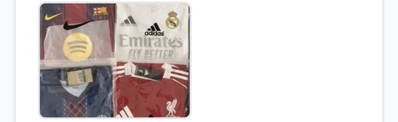 Maillots de football clubs européens  Qualité premium