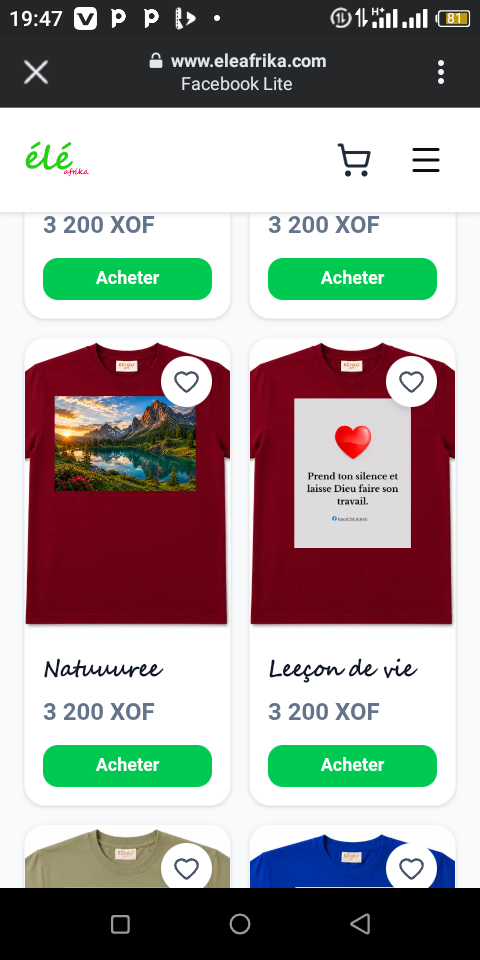 T-shirts Personnalisés