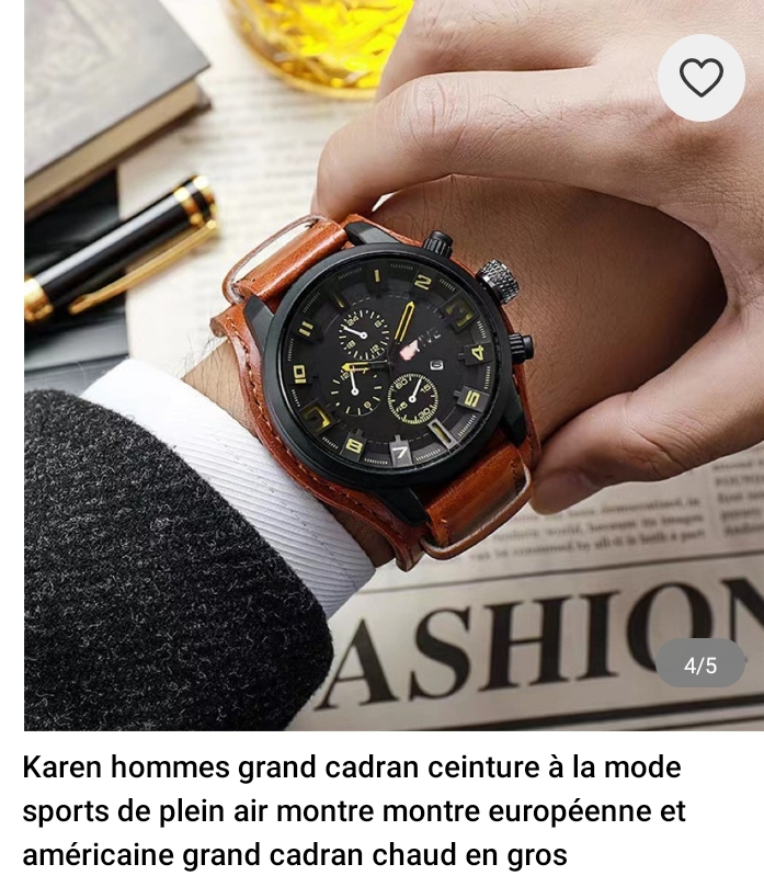 Montre Élégante Ktevi &. Curen