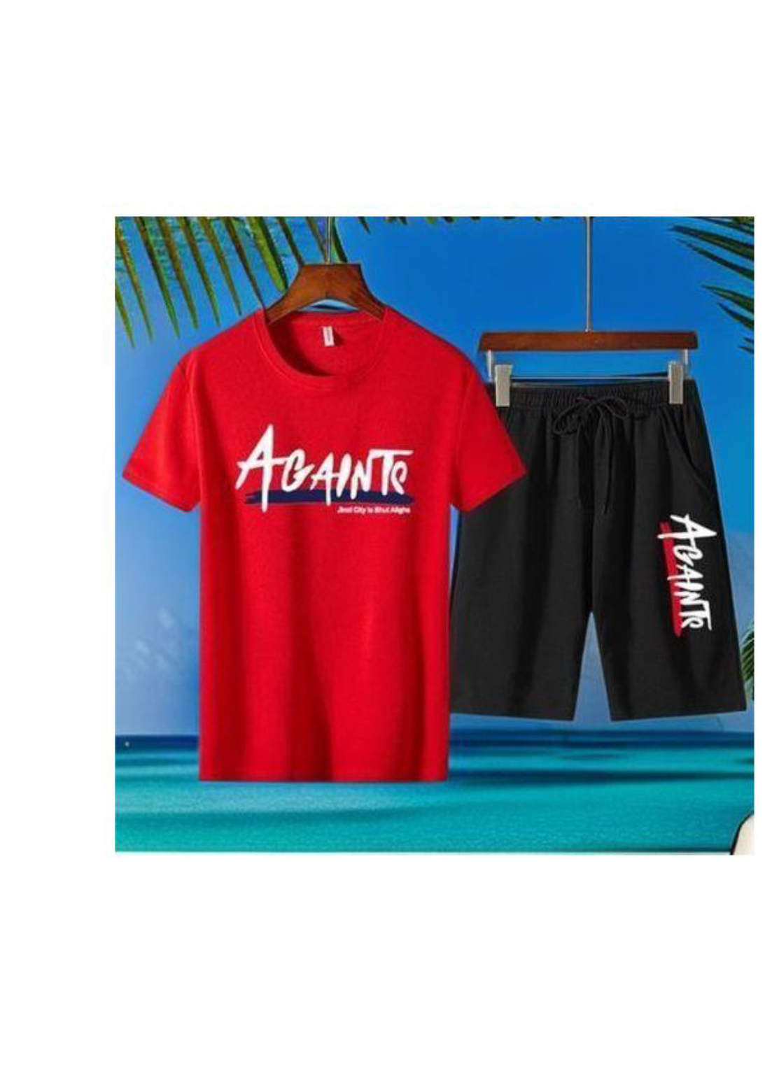 Ensemble Homme T-Shirt + Short  Style Tendance, Confort & Mode Été