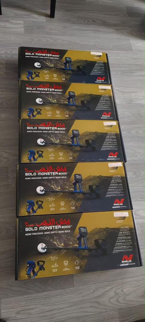 Machine de recherche D’or Gold Monster Tête 2000
