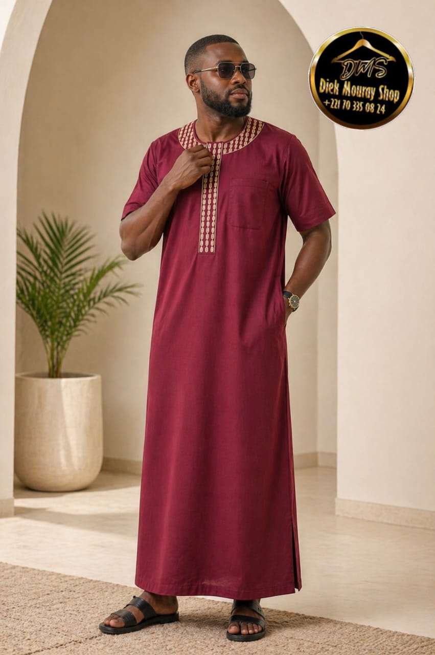 Dialaba  courtes manches sans pantalon en coton