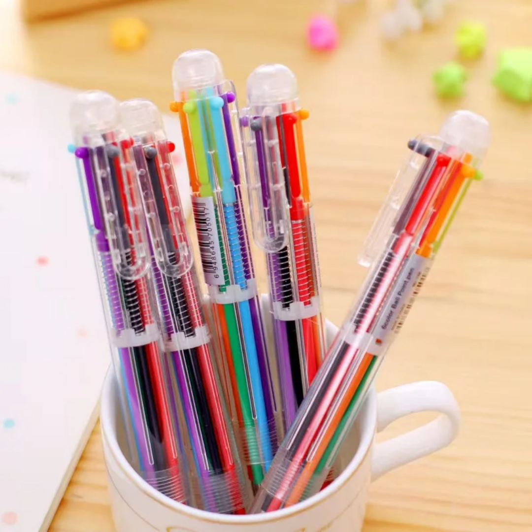 Stylo multicolore