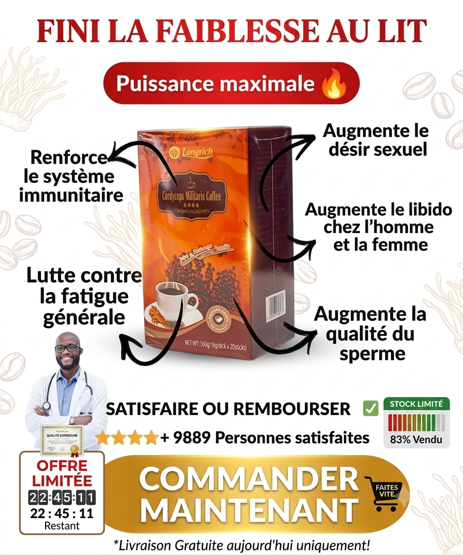 Café cordycep longrich