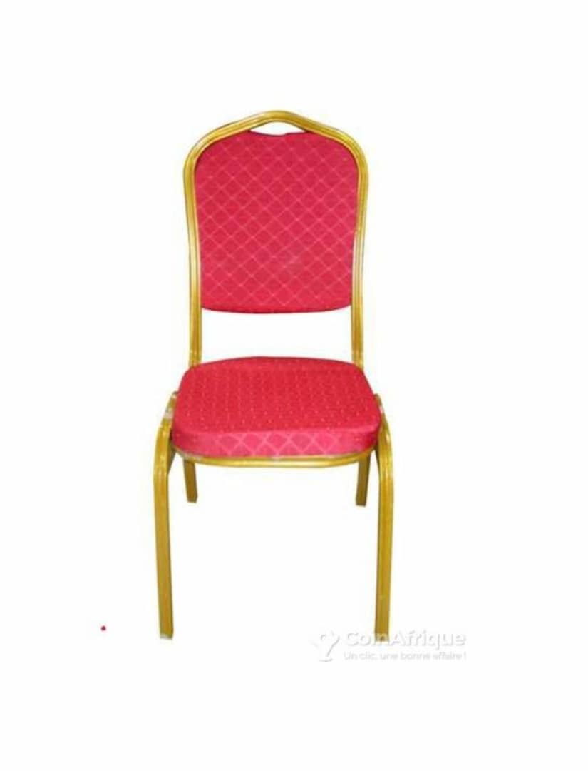 Chaise de Réception Rembourrée Élégante et Résistante