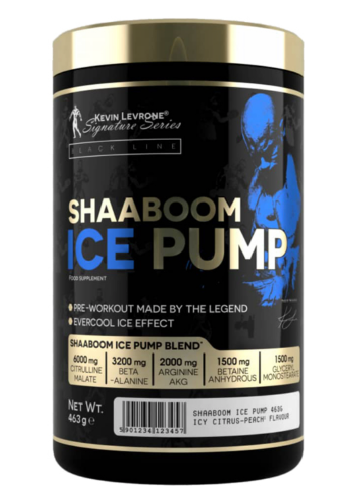 Pré-entraînement Kevin Levrone Shaaboom Ice Pump.