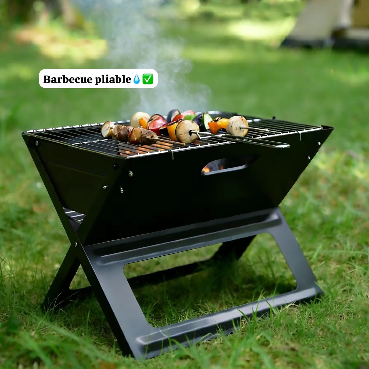 Barbecue au charbon