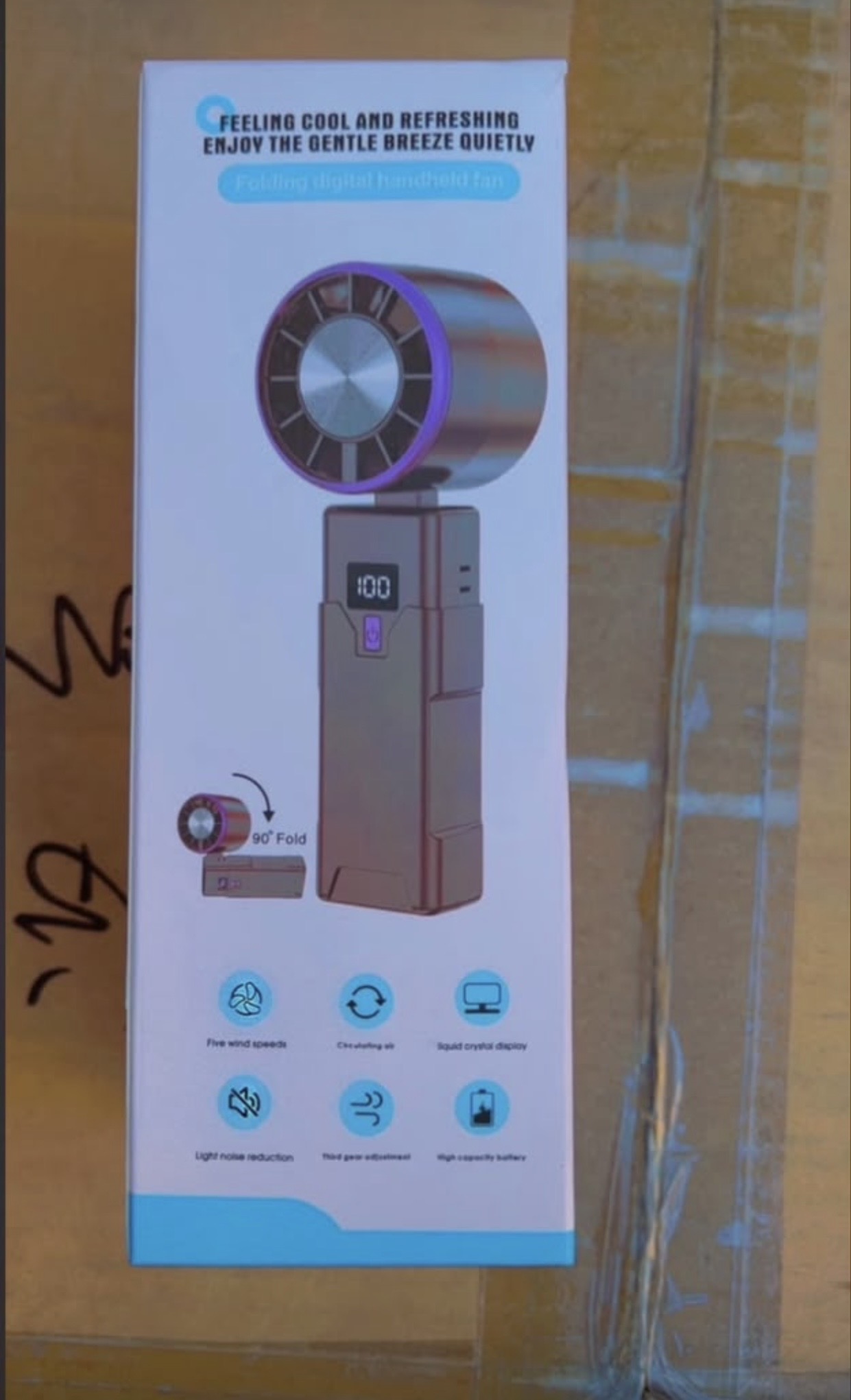 Mini Ventilateur Portable Rechargeable