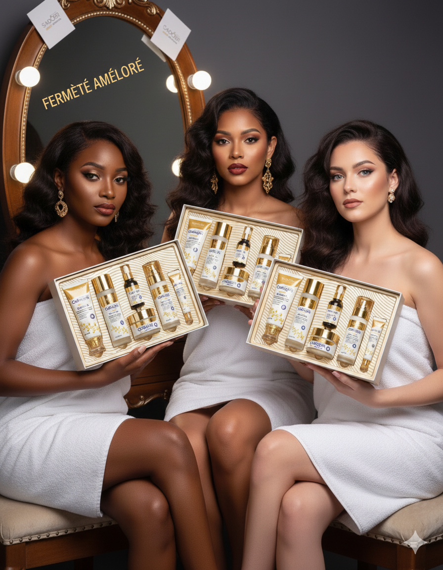 SADOER Collagen Firming & Radiance – Coffret Soin Visage Complet – À vendre à Dakar