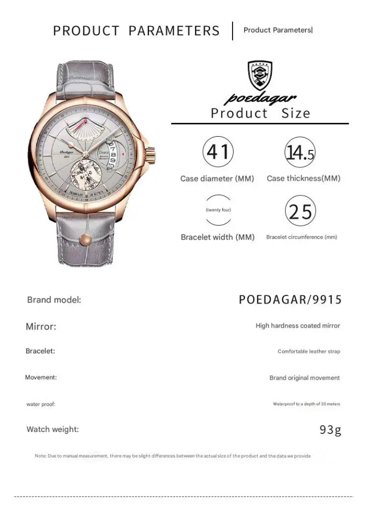 Montre étanche Analogique