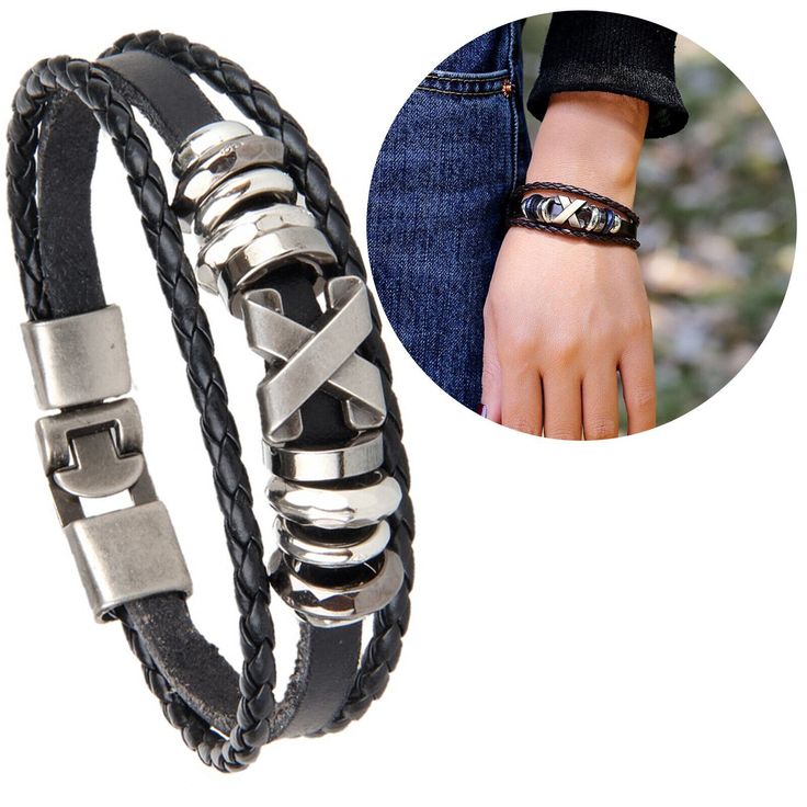 Bracelets en cuir