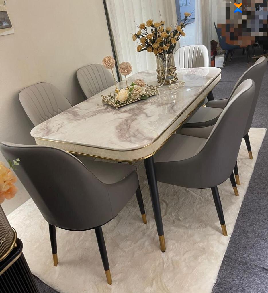 Table à Manger avec 6 Chaises