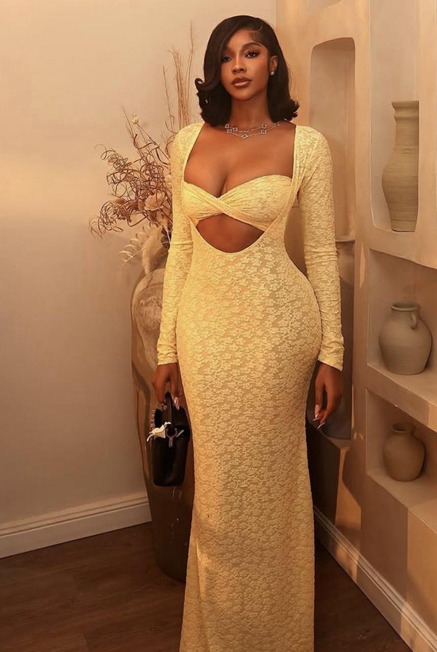 Robe moulante élégante pour femme moderne & tendance