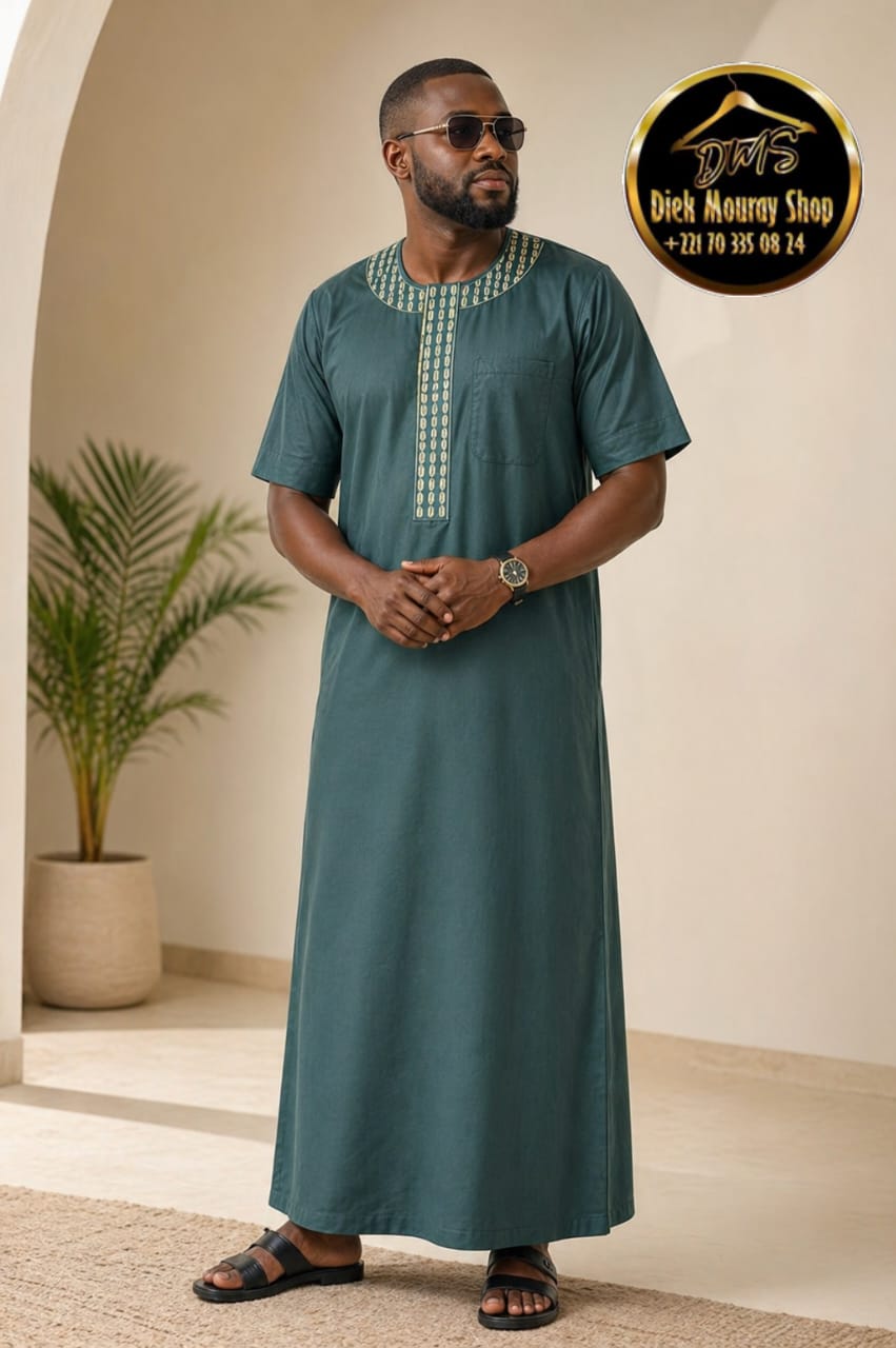 Dialaba  courtes manches sans pantalon en coton