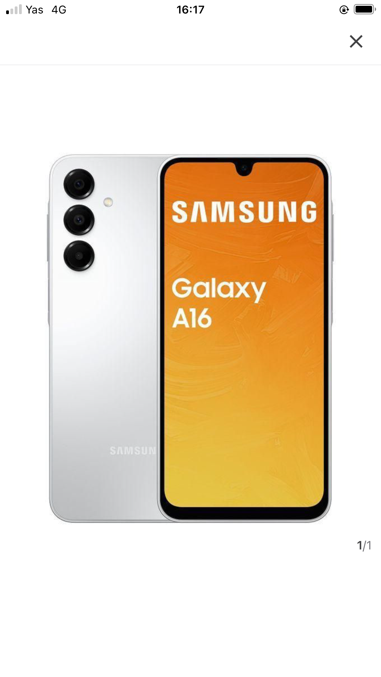 Samsung Galaxy  A16 5G – Smartphone Performant, Grande Batterie & Écran Large