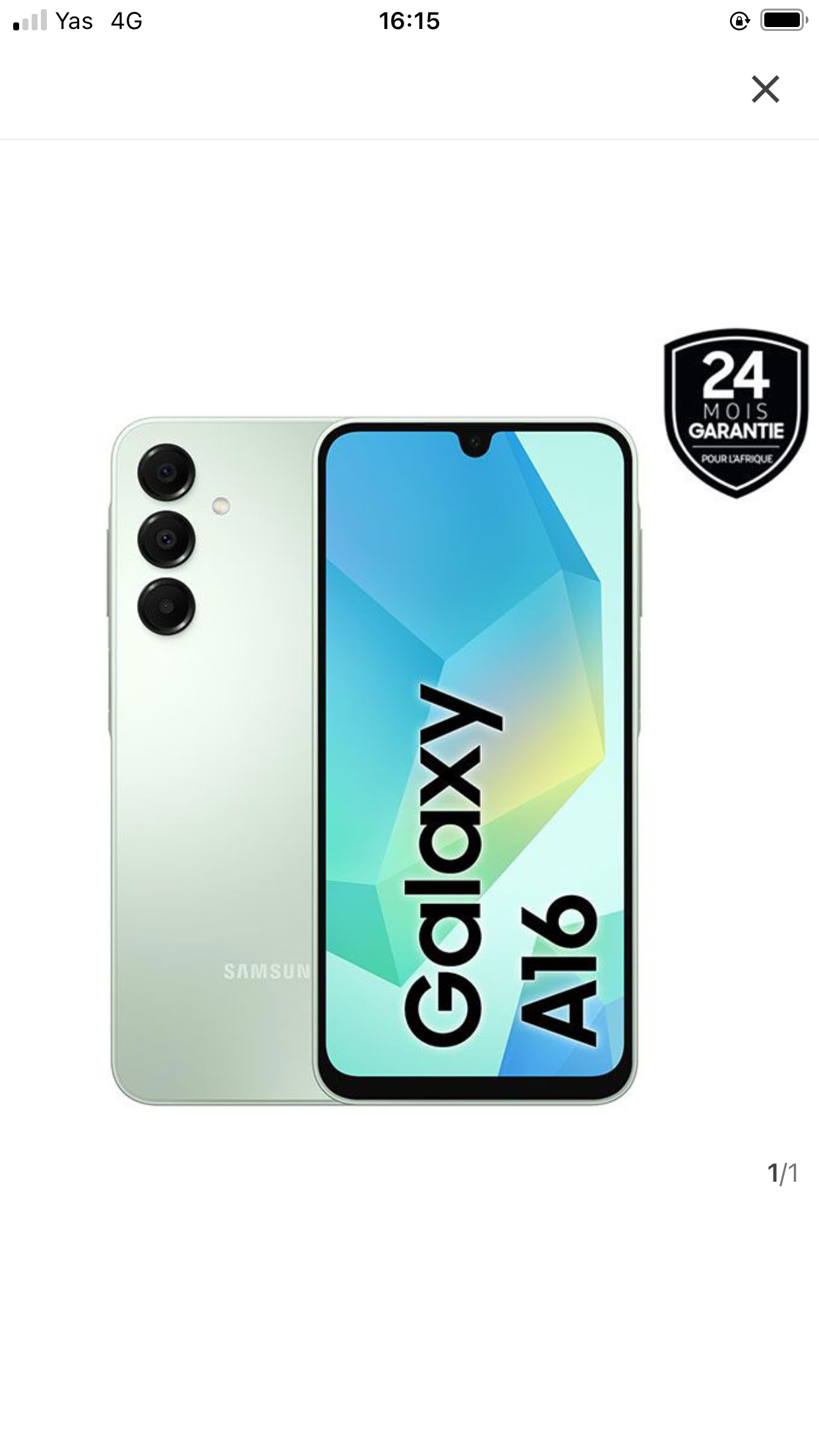 Samsung Galaxy  A16 5G – Smartphone Performant, Grande Batterie & Écran Large