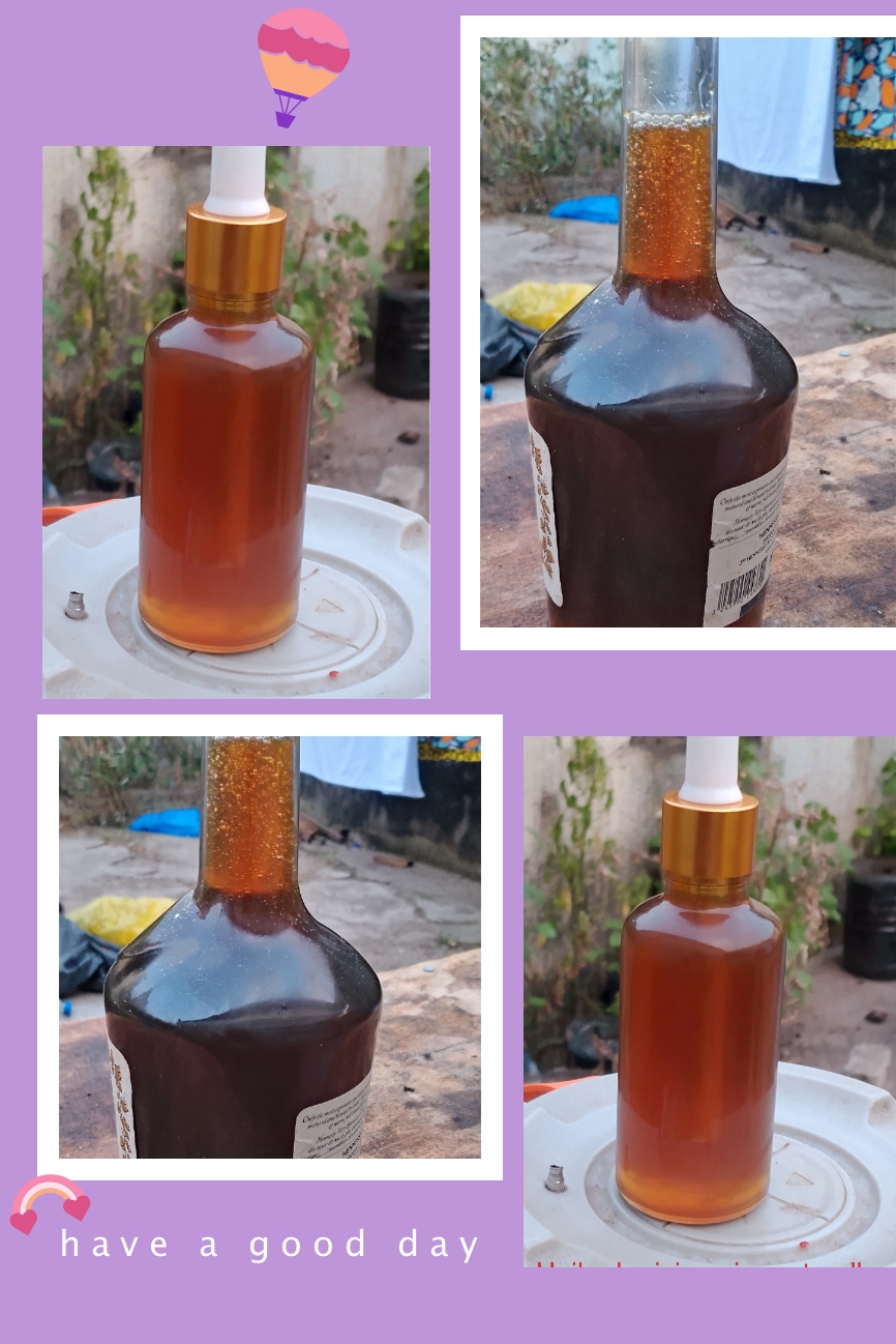 Huile de ricin noire naturelle