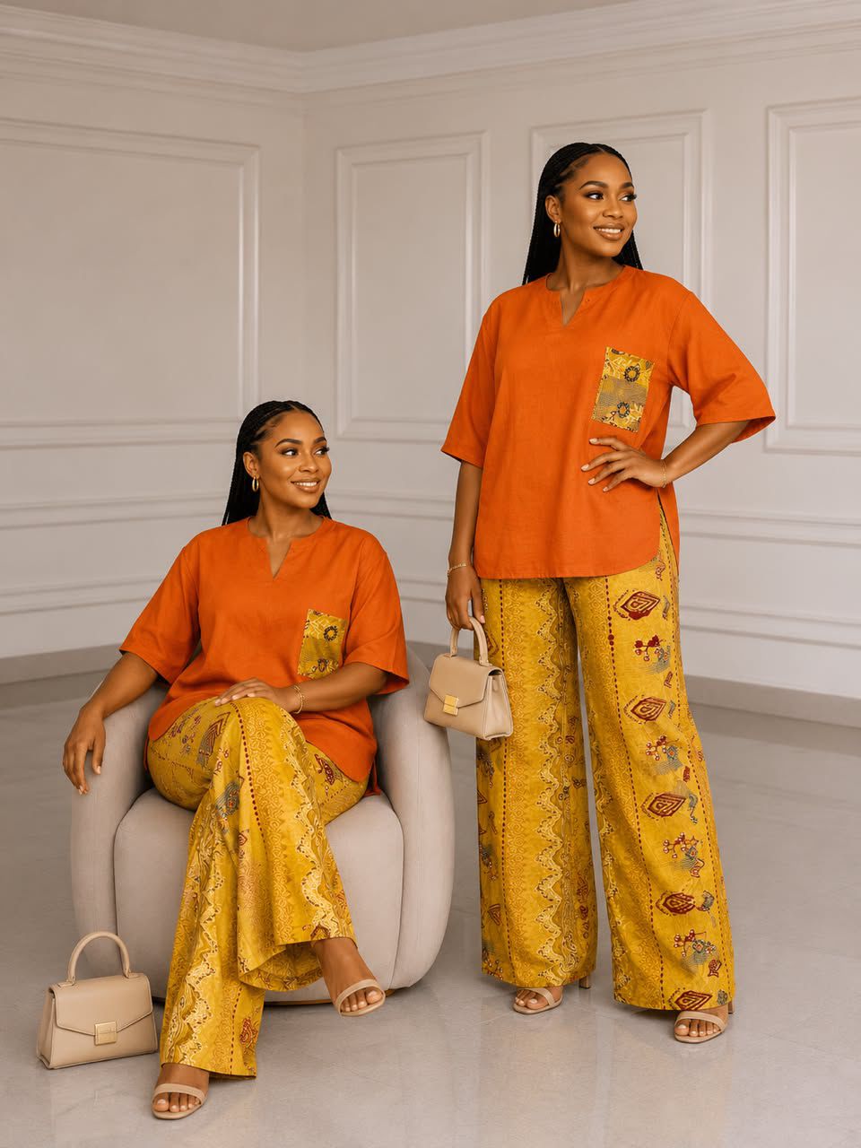 Ensemble Femme Africain Neuf
