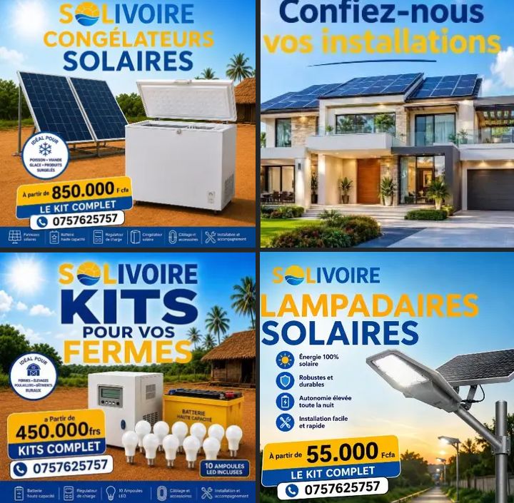 Kits solaire pour fermes