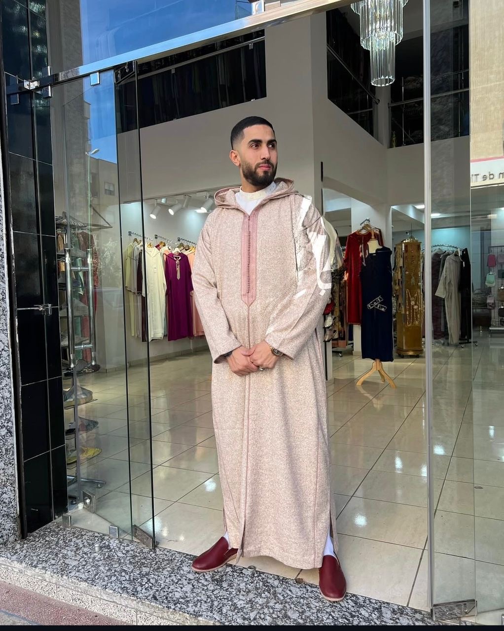 Djellaba Homme avec Capuche