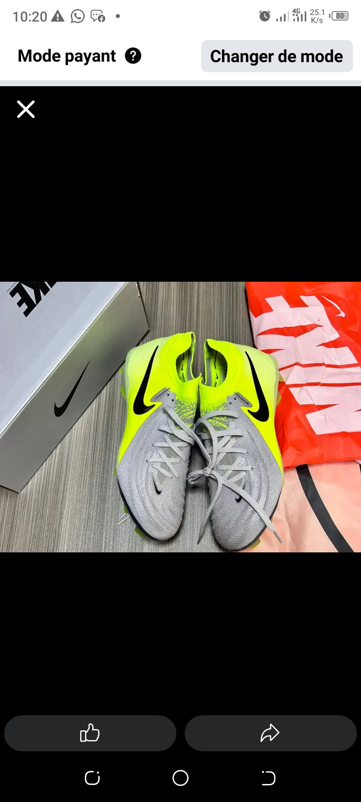 Training et crampons