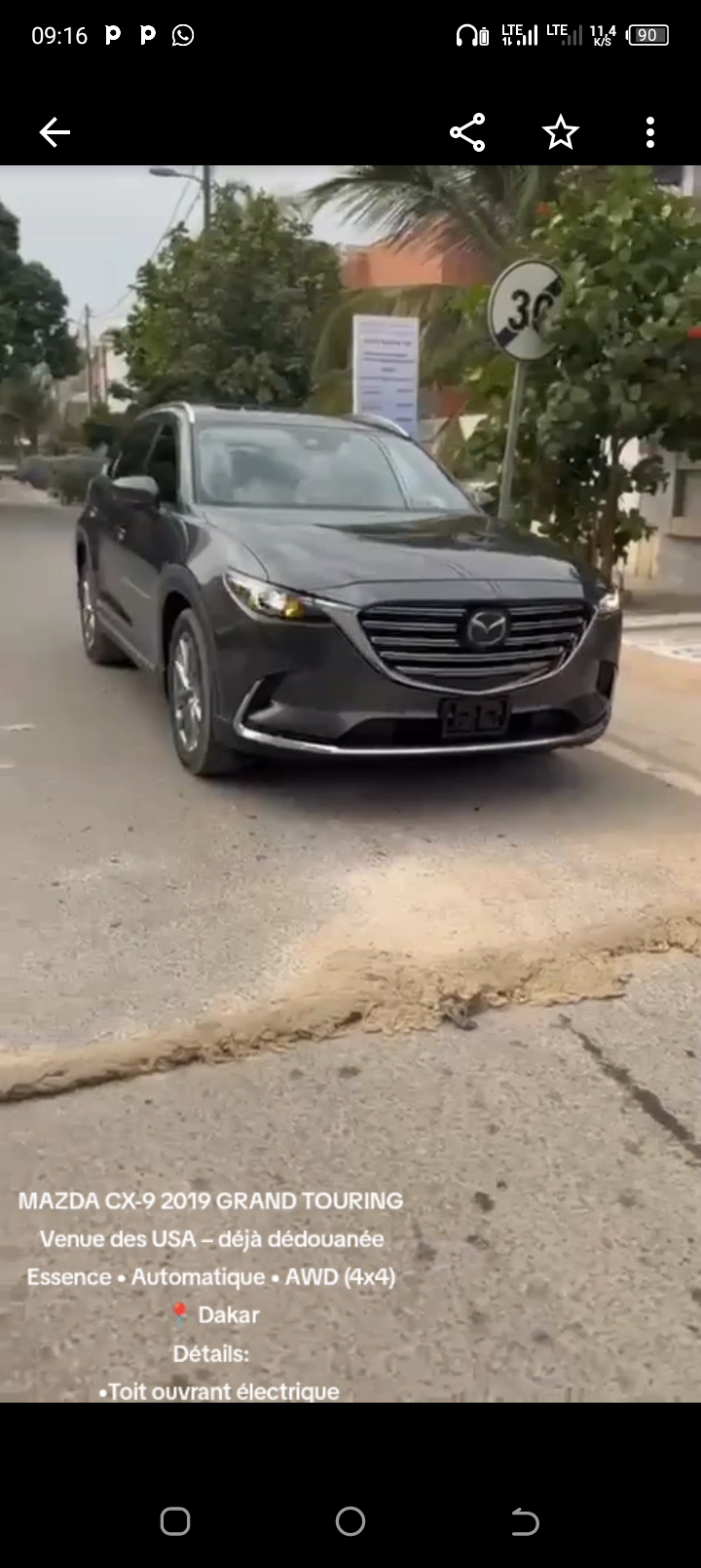 MAZDA CX 9 2019