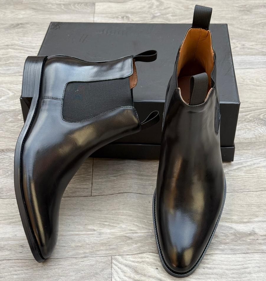 Bottines Chelsea Homme en Cuir  Élégance Classique & Confort