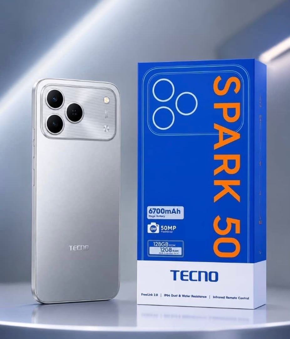 Spark 50 128gb+12gb de RAM