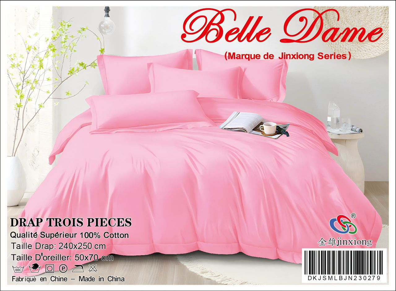 DRAPS DE LITS EN COTON