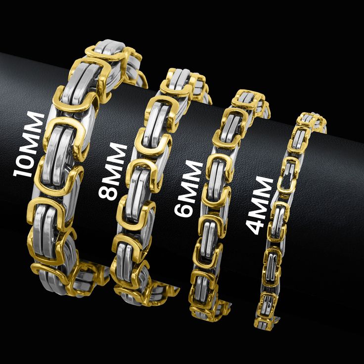 Bracelets en Acier Inoxydable