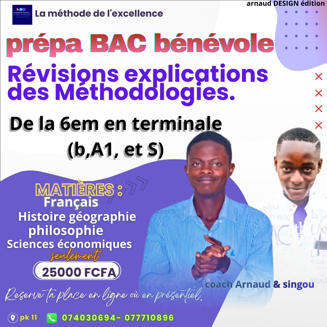 Prépa bac cours de soutien