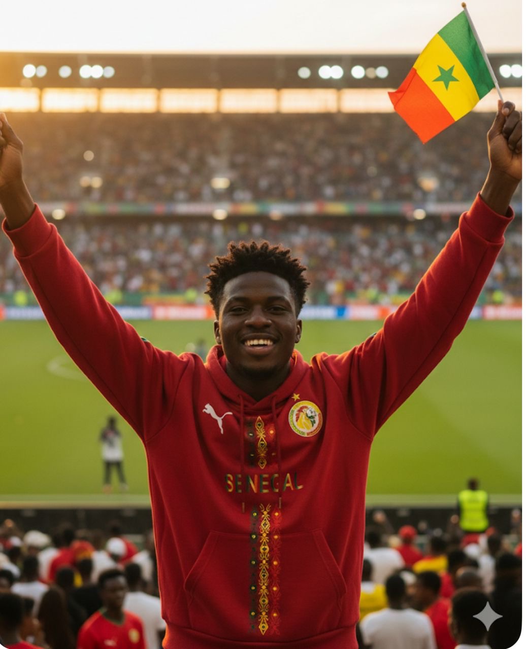 Pull à capuchon tendance au Sénégal