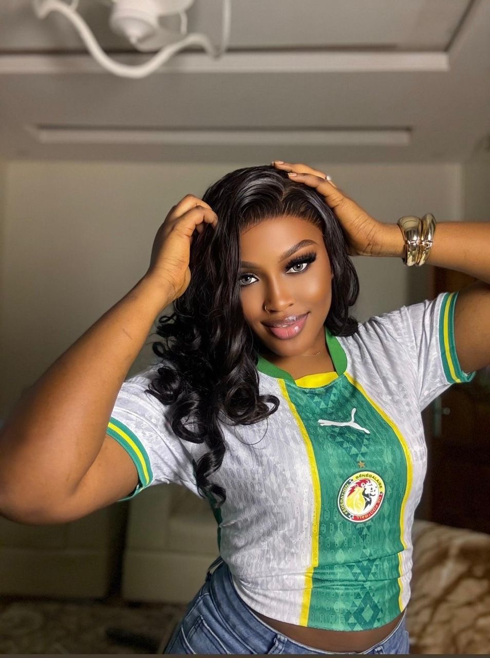 Maillot Sénégal nouveau format à vendre