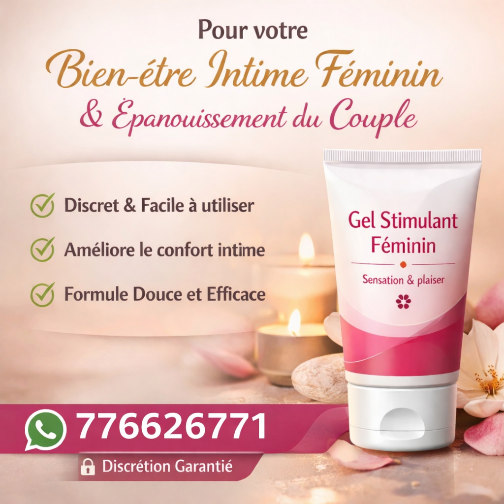 Gel Intime Féminin – Confort & Sensation