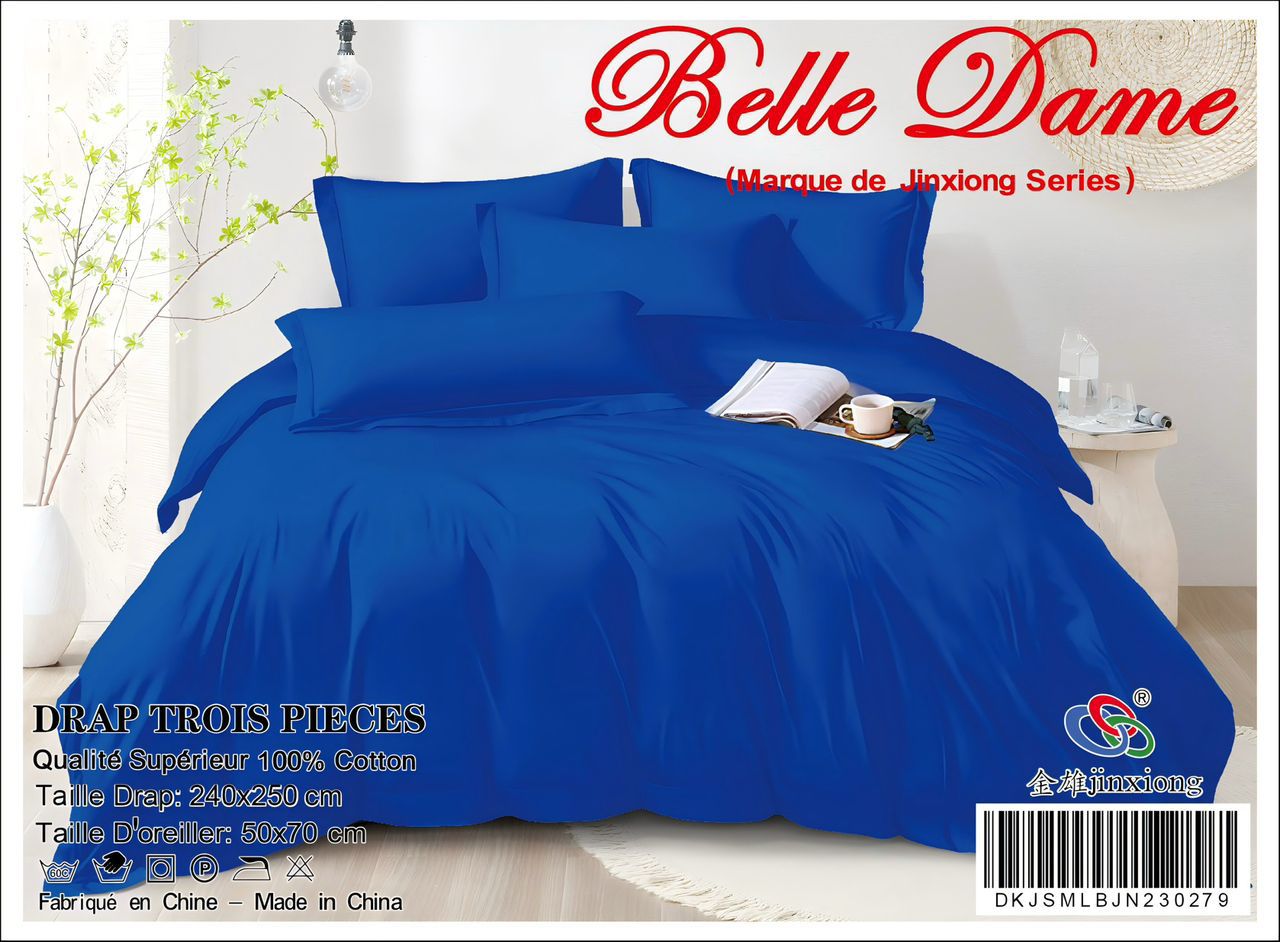 DRAPS DE LITS EN COTON