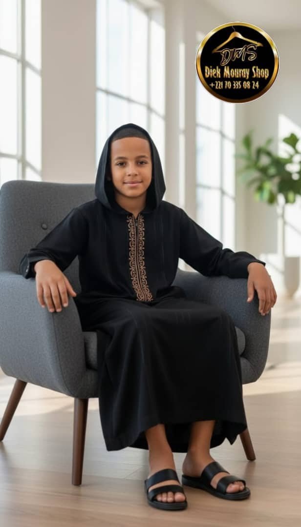 Dialaba à capuche moderne – Tenue traditionnel