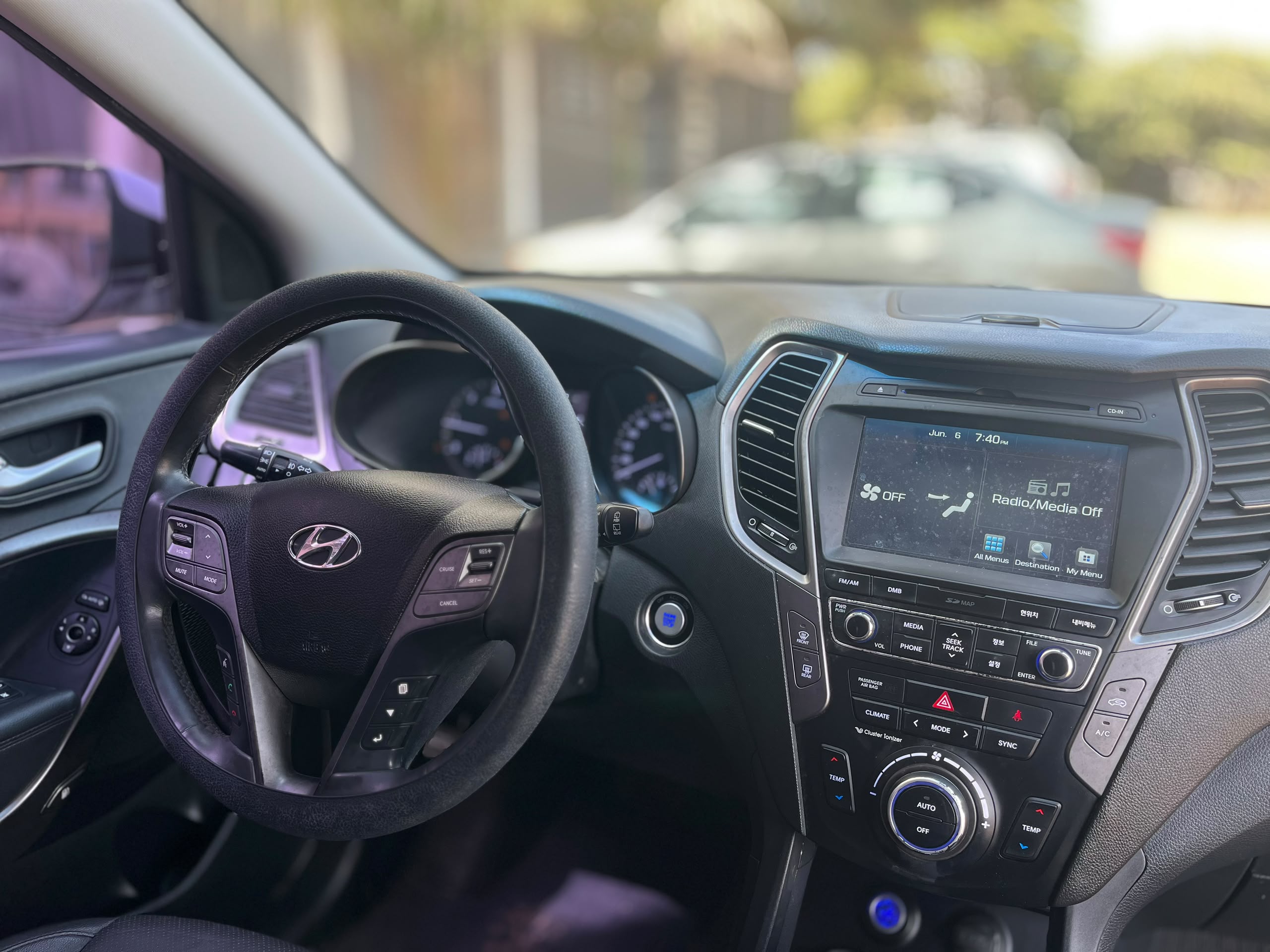 Hyundai Santa Fe occasion essence automatique climatisée