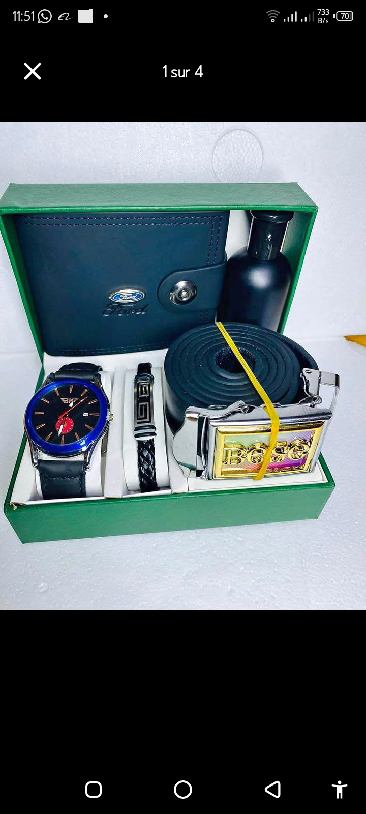 Coffret montre homme luxe à vendre au Togo