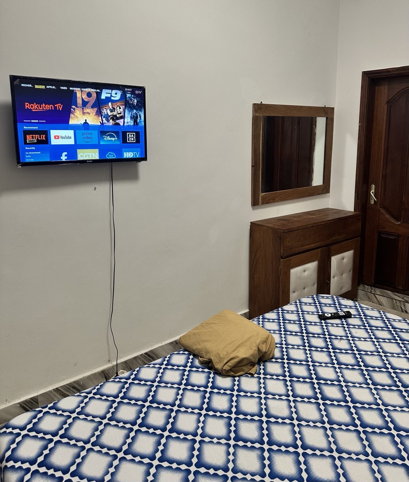 Chambre à louer aux Mamelles Dakar
