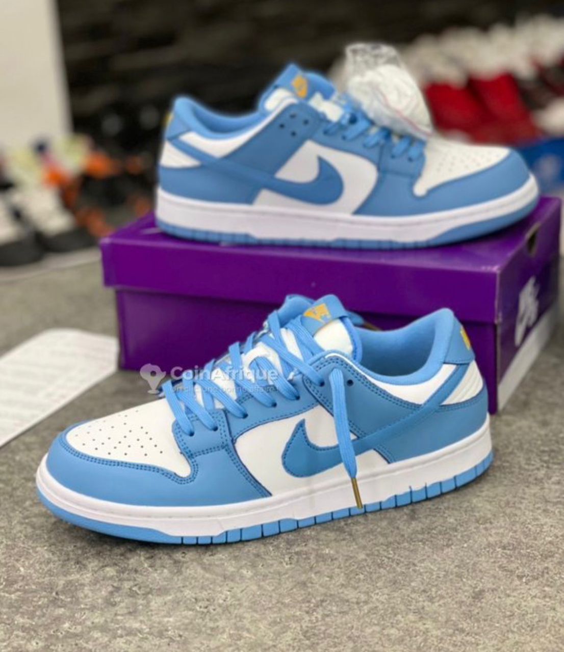 Nike Dunk Low Bleu Blanc