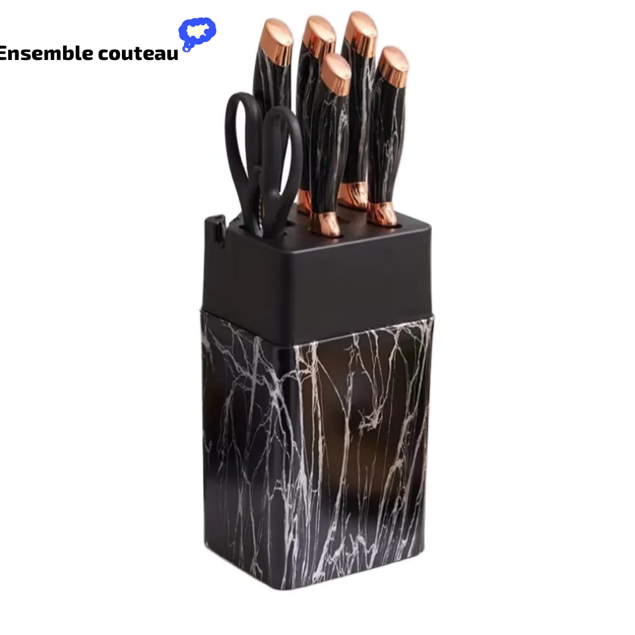 ENSEMBLE COUTEAU 8PCS
