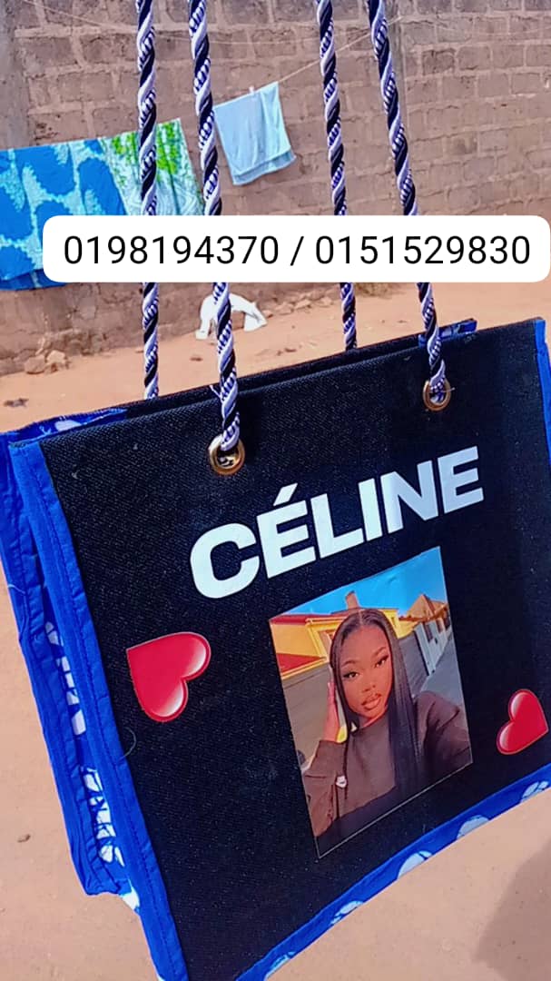 Sacs personnalisé et bracelet en perles