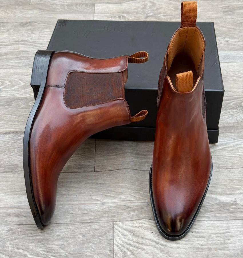 Bottines Chelsea Homme en Cuir  Élégance Classique & Confort