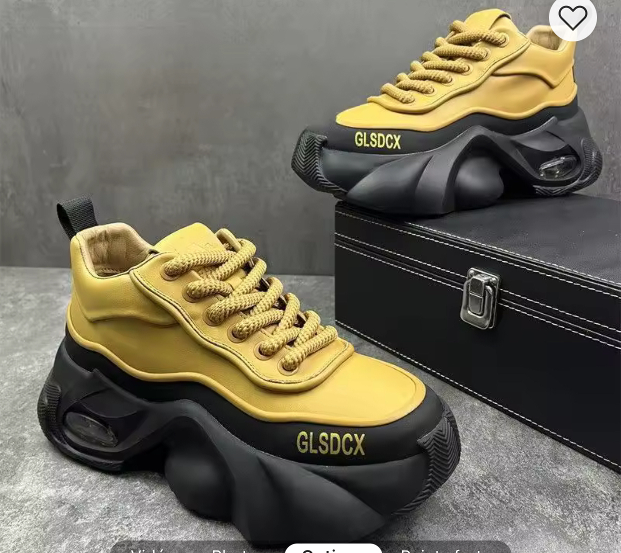 Baskets chunky tendance