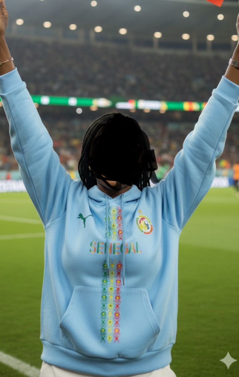 Pull à capuchon tendance au Sénégal